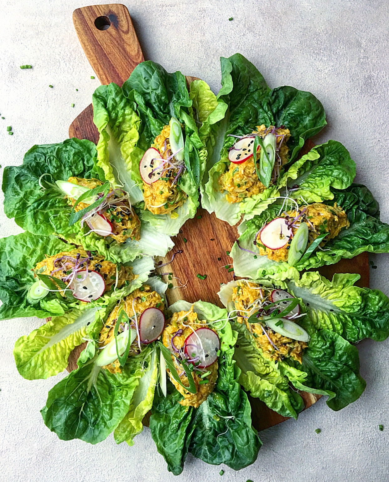 Serve this mackerel salad on your platter because it's packed with flavours!