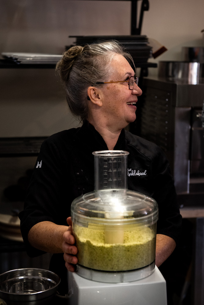 Manuela sharing her tips & tricks with us. Photo by Linse Fotografie.